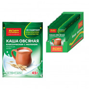 Каша овсяная Ясно Солнышко классическая с молоком, 15штx45г Каша овсяная Ясно Солнышко классическая с молоком, 15штx45г