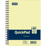 Бизнес-тетрадь 60л,кл,А5,Yellow Pad,спираль,тон.блок 70г/м Бизнес-тетрадь 60л,кл,А5,Yellow Pad,спираль,тон.блок 70г/м