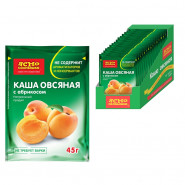 Каша овсяная Ясно Солнышко с абрикосом, 15штx45г Каша овсяная Ясно Солнышко с абрикосом, 15штx45г