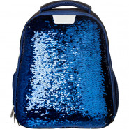 Ранец Комус Класс Sparkle Blue,эргоном. спинка, двусторонние пайетки Ранец Комус Класс Sparkle Blue,эргоном. спинка, двусторонние пайетки