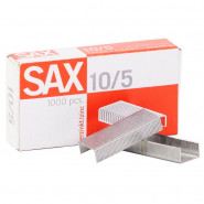 Скобы для степлера N10/5 SAX оцинкованные (2-20 лист.) 1000 шт вупаковке Скобы для степлера N10/5 SAX оцинкованные (2-20 лист.) 1000 шт вупаковке